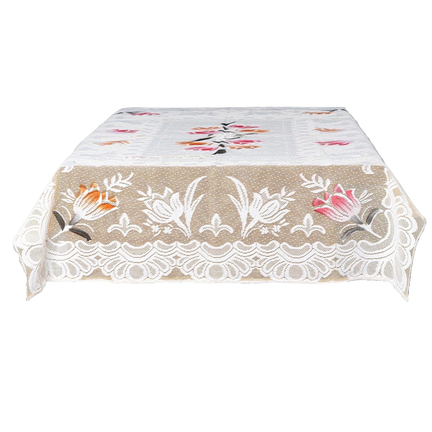 Dining Table Cover BRN Rectangular, Washable, 40x60Inch