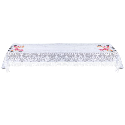 Dining Table Cover WHT Rectangular, Washable, 40x60Inch