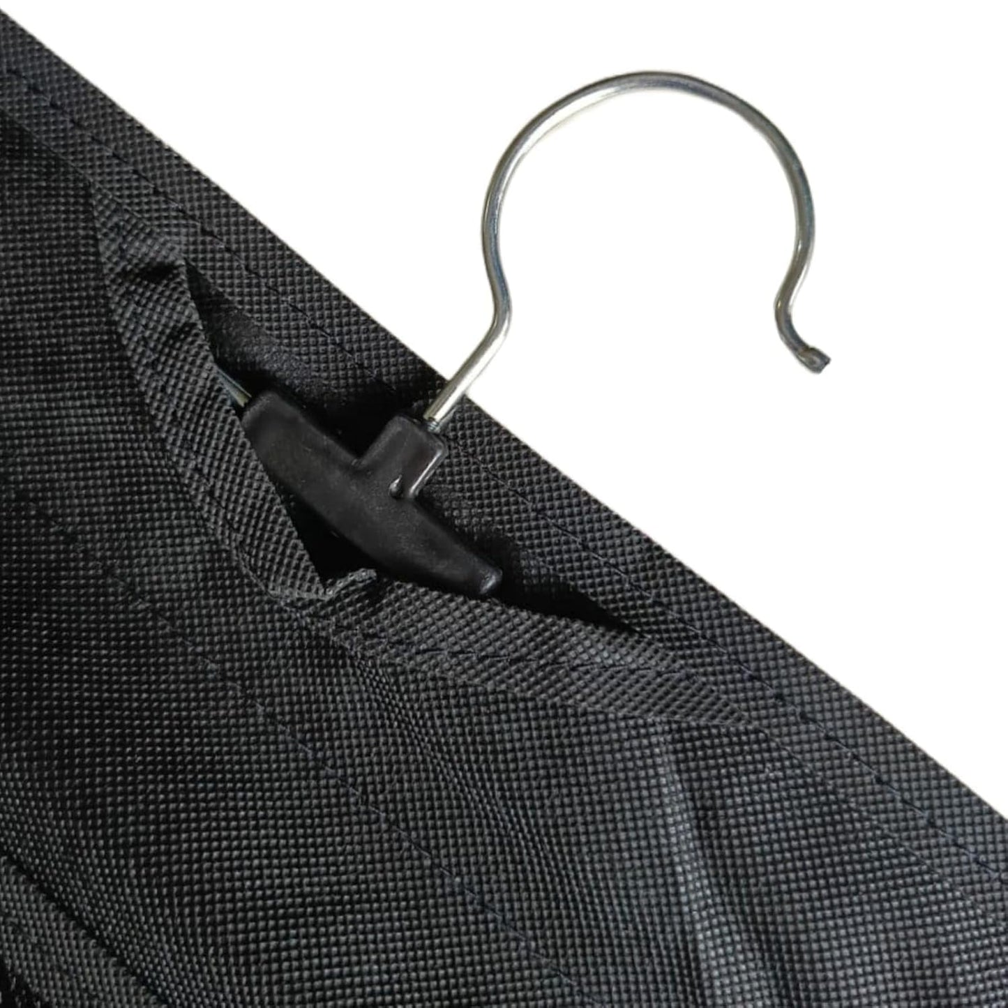 30 Pocket Hanging Organizer BLK – Double Sided, Rectangular