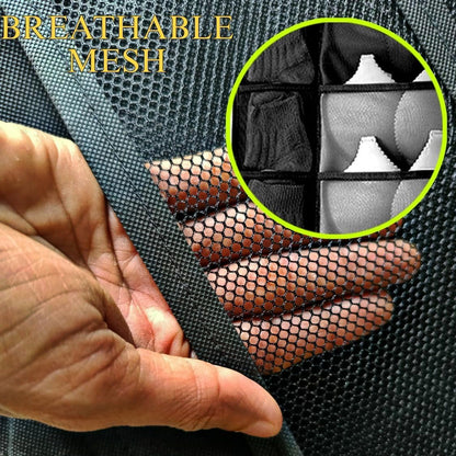 30 Pocket Hanging Organizer BLK – Double Sided, Rectangular