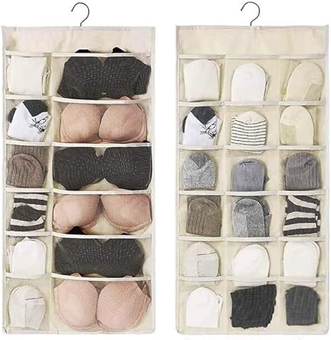 30 Pocket Hanging Organizer IVR – Double Sided, Rectangular