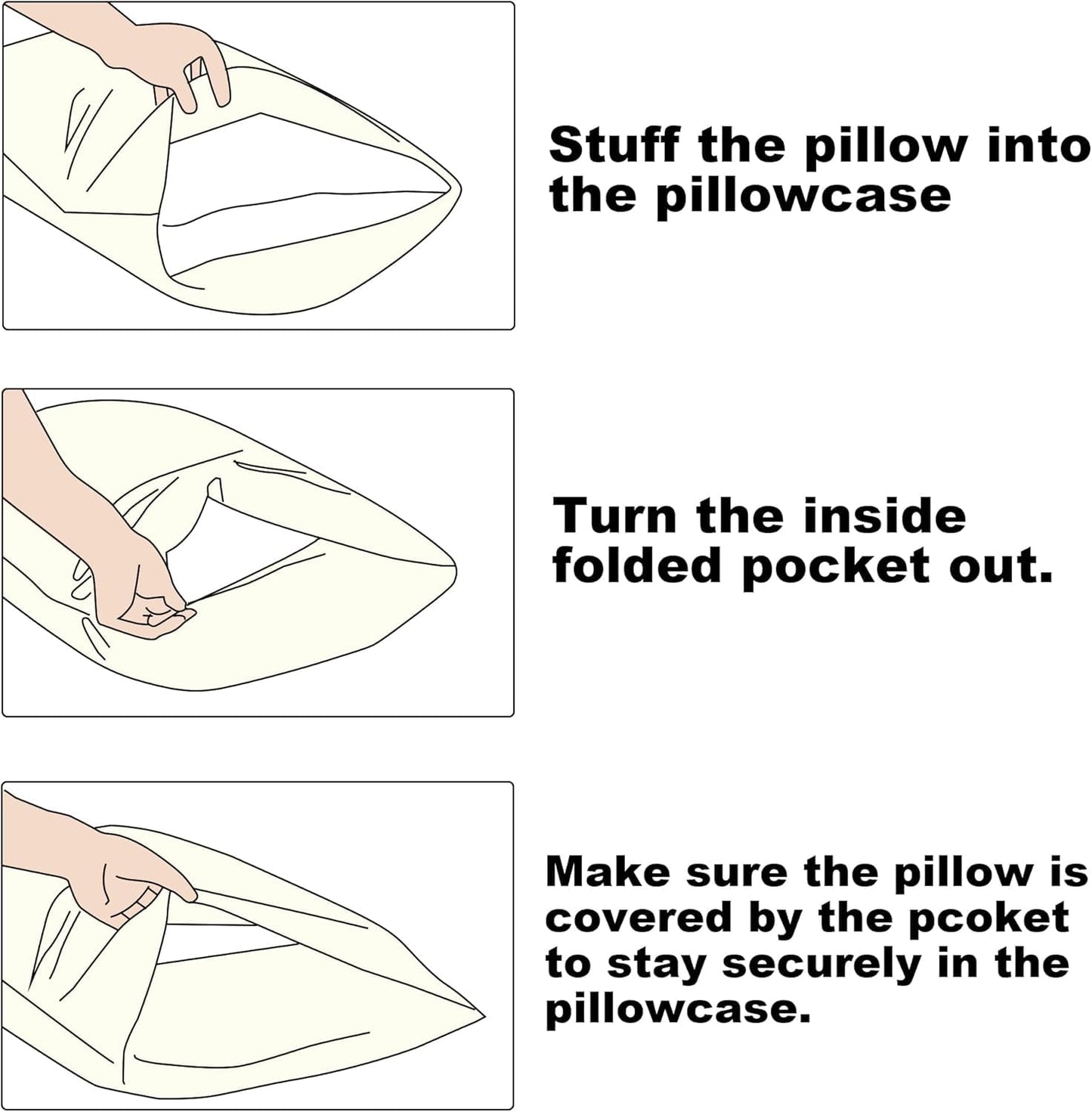 Renva Set of 2 Satin Silk Pillowcase for Hair and Skin Standard Size 18"X 28" with Soft Breathable Smooths Cooling Pillow Covers for Sleeping (pink)