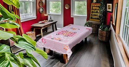 Dining Table Cover PNK Rectangular, Washable, 40x60Inch
