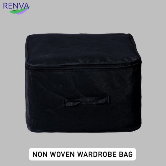 Underbed Storage Bag BLK, Foldable, Moisture-Proof, 30L