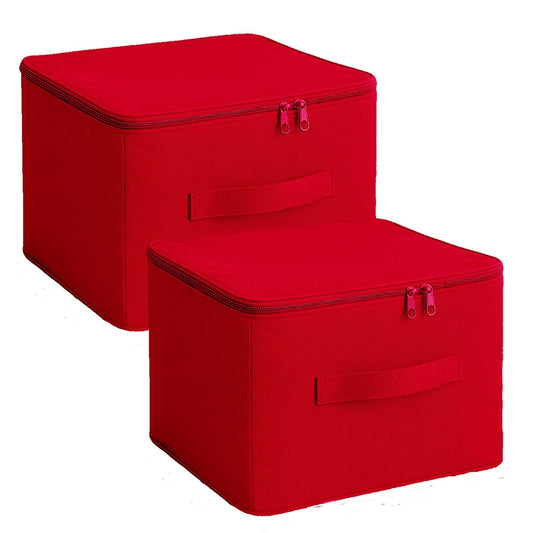 Underbed Storage Bag RED, Foldable, Moisture-Proof, 30L