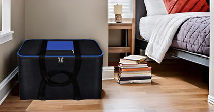 Underbed Storage Bag BLU, Foldable, Moisture-Proof, 70L