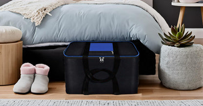Underbed Storage Bag BLU, Foldable, Moisture-Proof, 70L